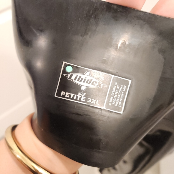 Libidex super tight latex chaps 3XL - Picture 3 of 6